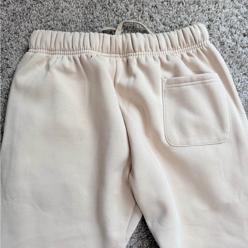 Essentials Beige Drawstring Sweatpants - Picture 6 of 6